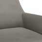 vidaXL Sillas de comedor giratorias 4 unidades terciopelo gris claro vidaXL Sillas de comedor giratorias 4 unidades terciopelo gris claro