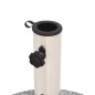 vidaXL Base de sombrilla de granito redonda 20 kg vidaXL Base de sombrilla de granito redonda 20 kg
