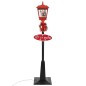 vidaXL Farola de Navidad con Papá Noel y LED 180 cm vidaXL Farola de Navidad con Papá Noel y LED 180 cm