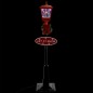 vidaXL Farola de Navidad con Papá Noel y LED 180 cm vidaXL Farola de Navidad con Papá Noel y LED 180 cm