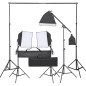 vidaXL Kit de estudio fotográfico con set de luces vidaXL Kit de estudio fotográfico con set de luces