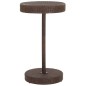 vidaXL Set de bar de jardín 3 piezas y cojines ratán sintético marrón vidaXL Set de bar de jardín 3 piezas y cojines ratán sintético marrón