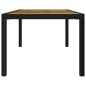 vidaXL Juego de comedor de jardín 9 pzas con cojines ratán PE negro vidaXL Juego de comedor de jardín 9 pzas con cojines ratán PE negro