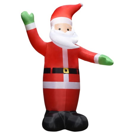 vidaXL Papá Noel inflable con LED adorno navideño IP44 4,5 m 