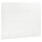 vidaXL Biombos divisores de 5 paneles 2 uds blanco acero 200x180 cm vidaXL Biombos divisores de 5 paneles 2 uds blanco acero 200x180 cm