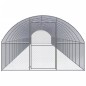 vidaXL Gallinero de exterior de acero galvanizado 3x24x2 m vidaXL Gallinero de exterior de acero galvanizado 3x24x2 m