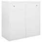 vidaXL Armario de puerta corrediza con macetero gris acero 90x40x113cm vidaXL Armario de puerta corrediza con macetero gris acero 90x40x113cm