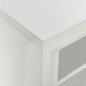 vidaXL Armario de puerta corrediza con macetero gris claro acero vidaXL Armario de puerta corrediza con macetero gris claro acero