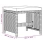 vidaXL Set de comedor de jardín 9 pzas y cojines ratán sintético negro vidaXL Set de comedor de jardín 9 pzas y cojines ratán sintético negro