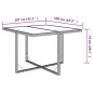 vidaXL Set de comedor de jardín 9 pzas y cojines ratán sintético negro vidaXL Set de comedor de jardín 9 pzas y cojines ratán sintético negro