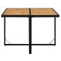 vidaXL Set de comedor de jardín 9 pzas y cojines ratán sintético negro vidaXL Set de comedor de jardín 9 pzas y cojines ratán sintético negro