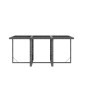 vidaXL Set comedor jardín 7 pzas y cojines ratán sintético gris vidaXL Set comedor jardín 7 pzas y cojines ratán sintético gris