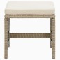 vidaXL Set comedor de jardín 9 pzas con cojines ratán sintético beige vidaXL Set comedor de jardín 9 pzas con cojines ratán sintético beige