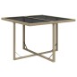 vidaXL Set comedor de jardín 9 pzas con cojines ratán sintético beige vidaXL Set comedor de jardín 9 pzas con cojines ratán sintético beige