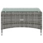 vidaXL Set de muebles de jardín 16 pzas y cojines ratán sintético gris vidaXL Set de muebles de jardín 16 pzas y cojines ratán sintético gris