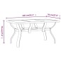 vidaXL Juego de comedor de jardín 5 piezas con cojines marrón y negro vidaXL Juego de comedor de jardín 5 piezas con cojines marrón y negro