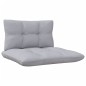 vidaXL Juego de muebles de jardín 13 pzas y cojines madera pino gris vidaXL Juego de muebles de jardín 13 pzas y cojines madera pino gris