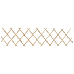 vidaXL Vallas enrejadas 5 uds madera de abeto 180x30 cm