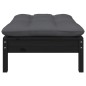 vidaXL Juego de muebles de jardín 7 pzas y cojines madera maciza pino vidaXL Juego de muebles de jardín 7 pzas y cojines madera maciza pino