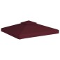 vidaXL Toldo de cenador 2 niveles 310 g/m² 3x3 m burdeos vidaXL Toldo de cenador 2 niveles 310 g/m² 3x3 m burdeos