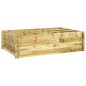 vidaXL Arriate de madera impregnada 150x100x40 cm vidaXL Arriate de madera impregnada 150x100x40 cm