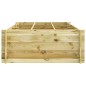 vidaXL Arriate de madera impregnada 150x100x40 cm vidaXL Arriate de madera impregnada 150x100x40 cm