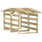 vidaXL Pérgolas con techo 2 uds madera pino impregnada 100x90x100 cm vidaXL Pérgolas con techo 2 uds madera pino impregnada 100x90x100 cm