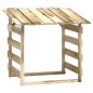 vidaXL Pérgolas con techo 2 uds madera pino impregnada 100x90x100 cm vidaXL Pérgolas con techo 2 uds madera pino impregnada 100x90x100 cm