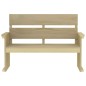 vidaXL Juego de comedor de jardín 4 piezas madera de pino impregnada vidaXL Juego de comedor de jardín 4 piezas madera de pino impregnada