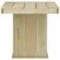 vidaXL Juego de comedor de jardín 4 piezas madera de pino impregnada vidaXL Juego de comedor de jardín 4 piezas madera de pino impregnada