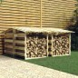 vidaXL Pérgolas con techo 4 uds madera pino impregnada 100x90x100 cm vidaXL Pérgolas con techo 4 uds madera pino impregnada 100x90x100 cm