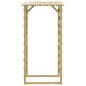 vidaXL Pérgolas con techo 4 uds madera pino impregnada 100x90x200 cm vidaXL Pérgolas con techo 4 uds madera pino impregnada 100x90x200 cm