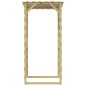 vidaXL Pérgolas con techo 4 uds madera pino impregnada 100x90x200 cm vidaXL Pérgolas con techo 4 uds madera pino impregnada 100x90x200 cm