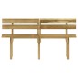 vidaXL Juego de comedor de jardín 5 piezas madera de pino impregnada vidaXL Juego de comedor de jardín 5 piezas madera de pino impregnada
