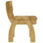 vidaXL Juego de comedor de jardín 5 piezas madera de pino impregnada vidaXL Juego de comedor de jardín 5 piezas madera de pino impregnada