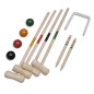vidaXL Juego de croquet de madera para 4 jugadores vidaXL Juego de croquet de madera para 4 jugadores