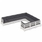 vidaXL Muebles de jardín 10 pzas y cojines blanco madera de pino vidaXL Muebles de jardín 10 pzas y cojines blanco madera de pino