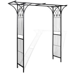 vidaXL Arco de jardín 200x52x204 cm  