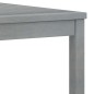 vidaXL Mesa de centro de madera maciza de acacia gris 100x50x33 cm vidaXL Mesa de centro de madera maciza de acacia gris 100x50x33 cm