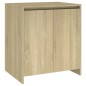 vidaXL Aparador de 3 piezas madera manufacturada color roble Sonoma vidaXL Aparador de 3 piezas madera manufacturada color roble Sonoma