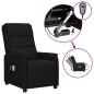 vidaXL Sillón de masaje eléctrico cuero sintético negro vidaXL Sillón de masaje eléctrico cuero sintético negro