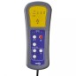vidaXL Sillón de masaje eléctrico cuero sintético negro vidaXL Sillón de masaje eléctrico cuero sintético negro