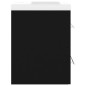 vidaXL Mueble con lavabo madera de ingeniería negro vidaXL Mueble con lavabo madera de ingeniería negro
