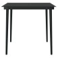 vidaXL Juego de comedor de jardín de 5 piezas blanco