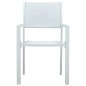 vidaXL Juego de comedor de jardín de 5 piezas blanco vidaXL Juego de comedor de jardín de 5 piezas blanco