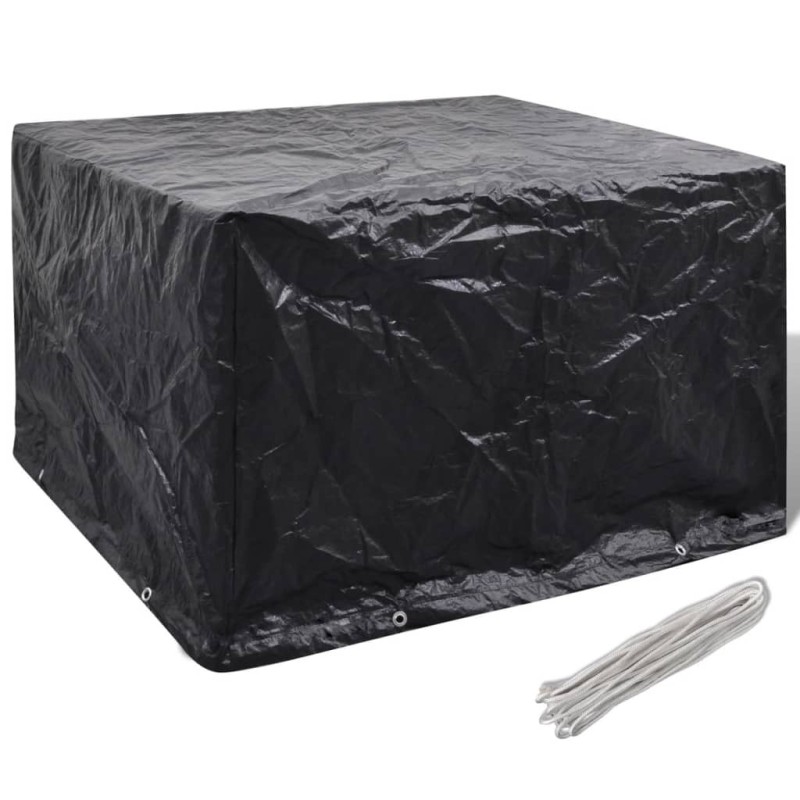 vidaXL Cubierta para muebles de jardín 8 ojales 135x135x90 cm vidaXL Cubierta para muebles de jardín 8 ojales 135x135x90 cm