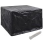 vidaXL Cubierta para muebles de jardín 8 ojales 135x135x90 cm vidaXL Cubierta para muebles de jardín 8 ojales 135x135x90 cm