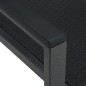 vidaXL Juego de comedor para jardín 7 piezas negro vidaXL Juego de comedor para jardín 7 piezas negro