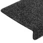 vidaXL Alfombrilla escalera 15 uds tela punzonada gris 65x21x4 cm vidaXL Alfombrilla escalera 15 uds tela punzonada gris 65x21x4 cm