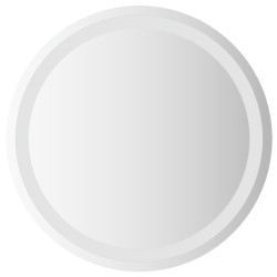 vidaXL Espejo de baño LED redondo 50 cm